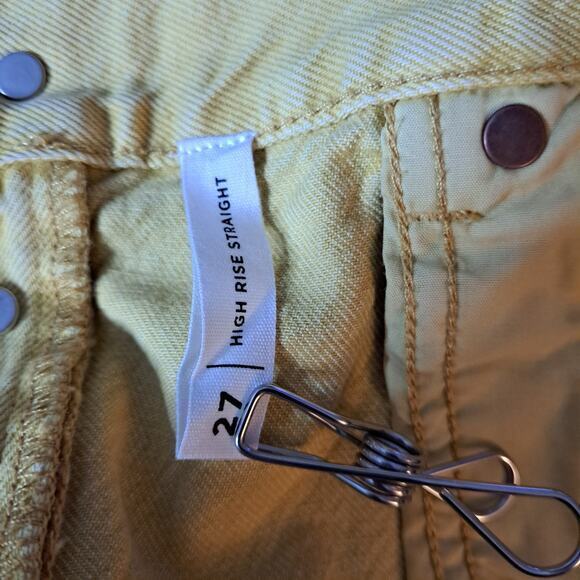 Yellow Women's Jeans - Picture 15 of 15
